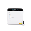 DEDAKJ DDT-2A portable oxygen concentrator front view with LED touch screen