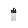 Oxygen concentrator humidifier bottle price in Bangladesh — transparent medical grade water bottle with connector
