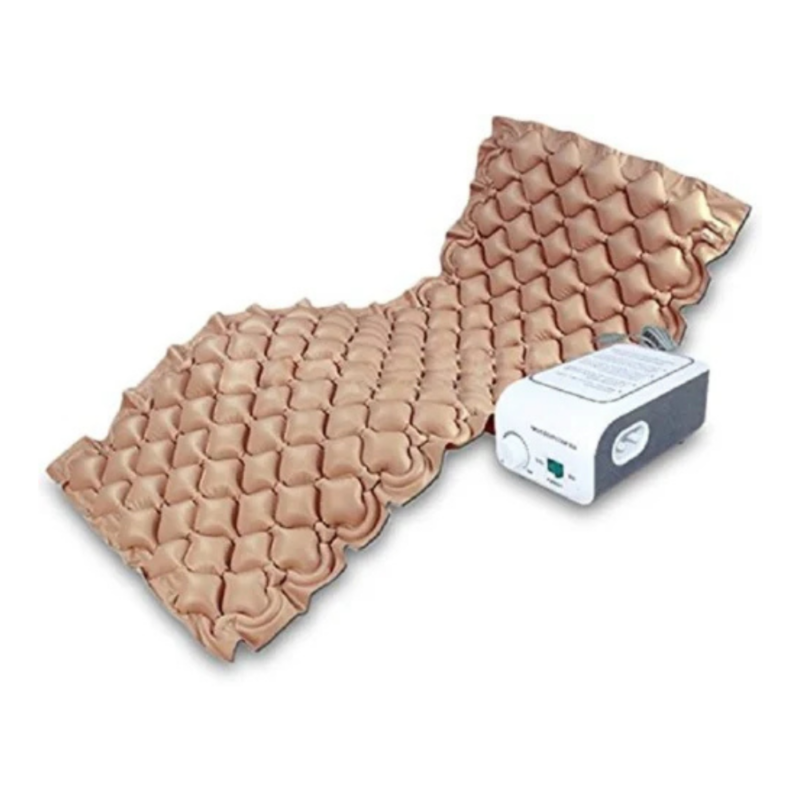 Brown Air Mattress with Pump