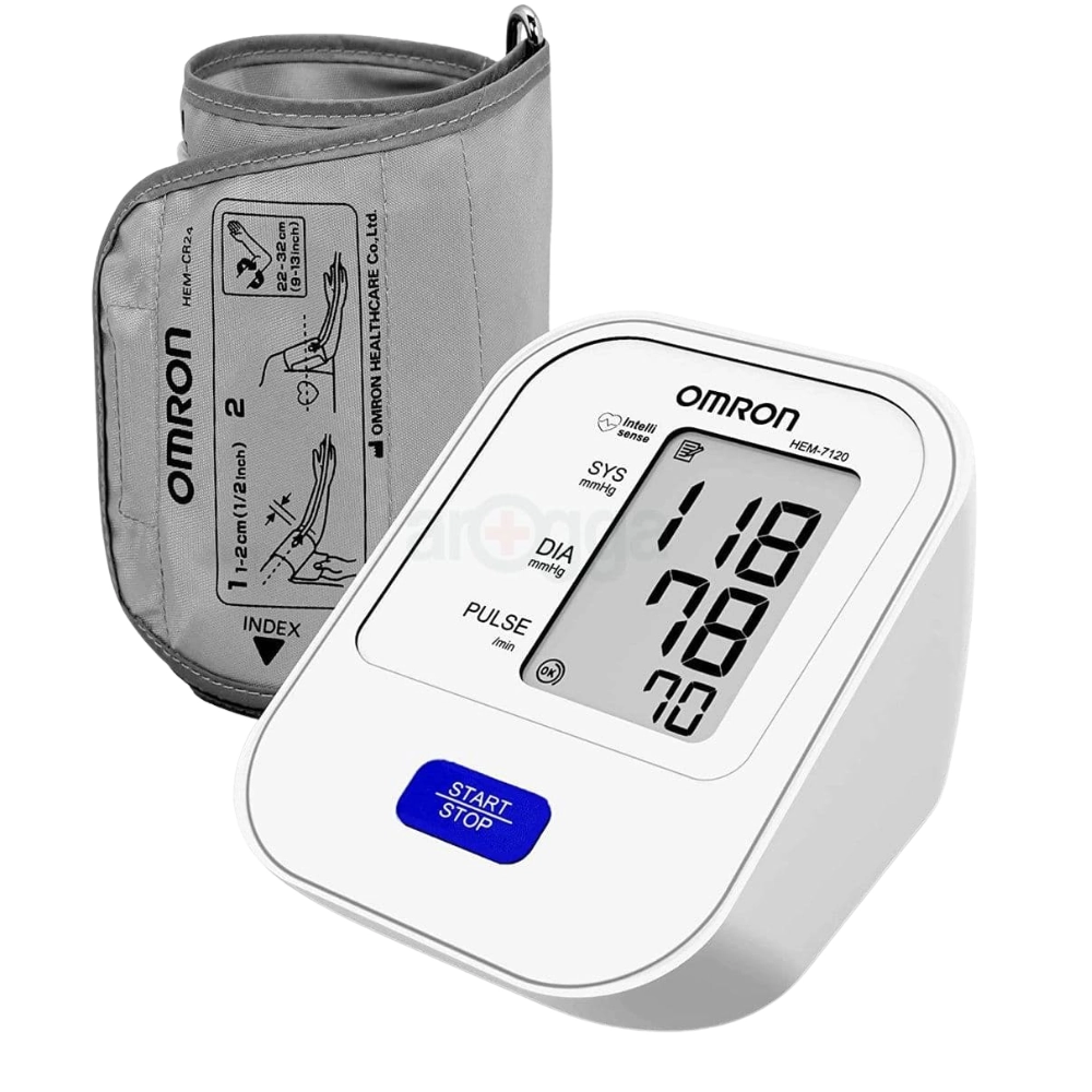 Omron Digital Blood Pressure Monitor (Model-HEM-7120)