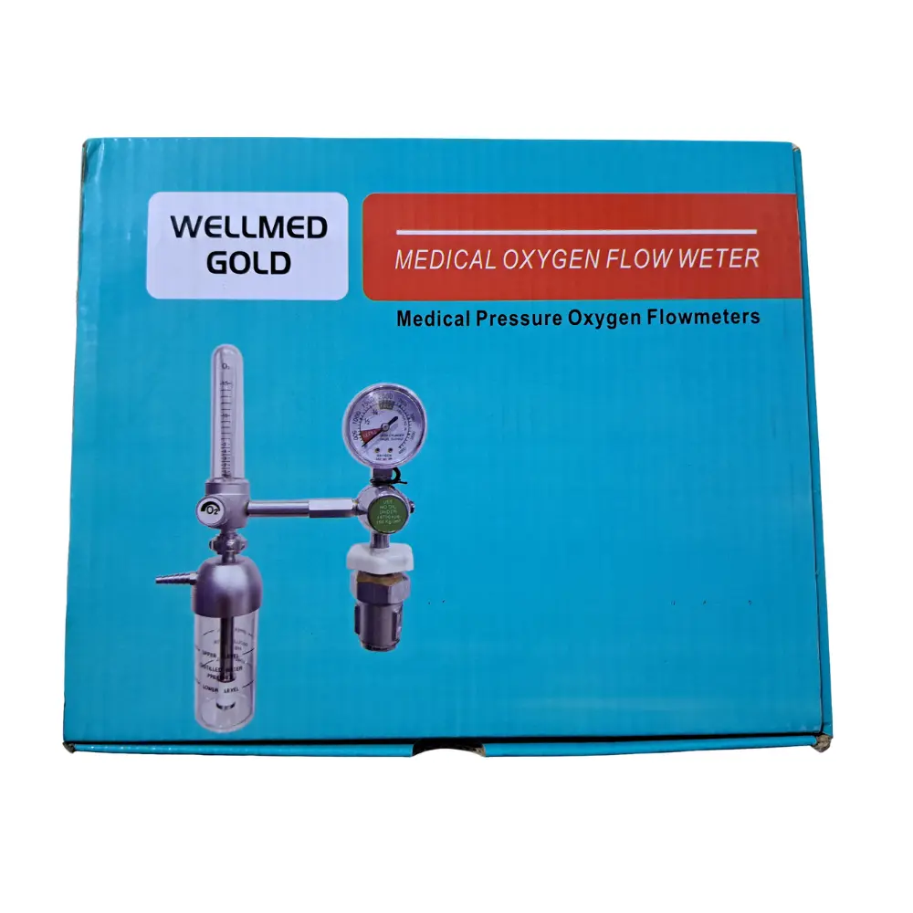 Wellmed Gold Medical Oxygen Flow Meter oxygen regulator in Bangladesh